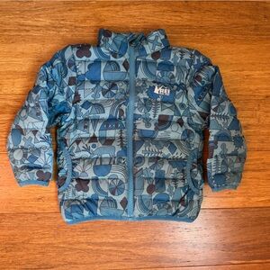 REI Kids Geometric Down Puffer Jacket